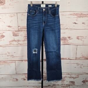 L.T.J. Letters To Juliet Sicily Cropped Kick Flare Jean Size 27